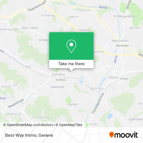 Best-Way Immo map