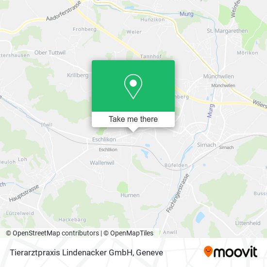 Tierarztpraxis Lindenacker GmbH map