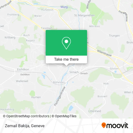 Zemail Bakija map