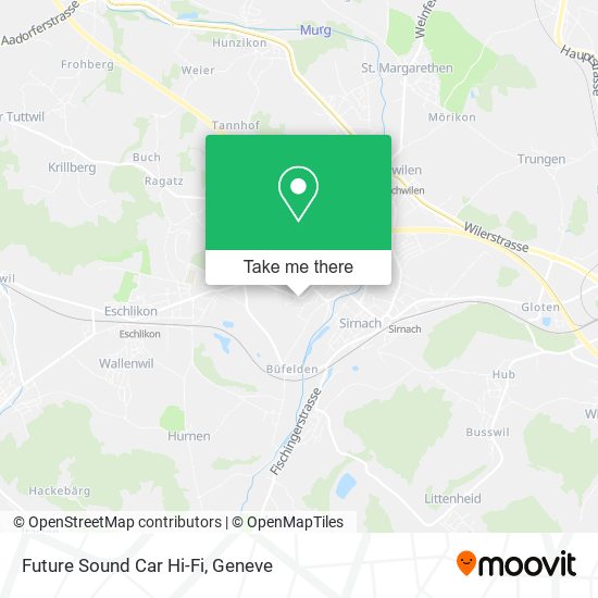 Future Sound Car Hi-Fi map