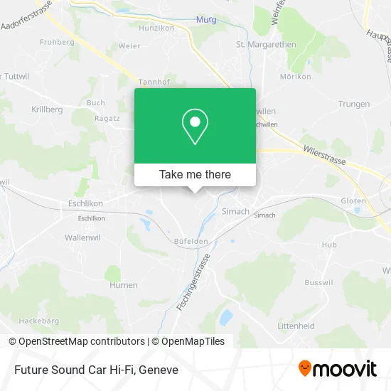 Future Sound Car Hi-Fi map