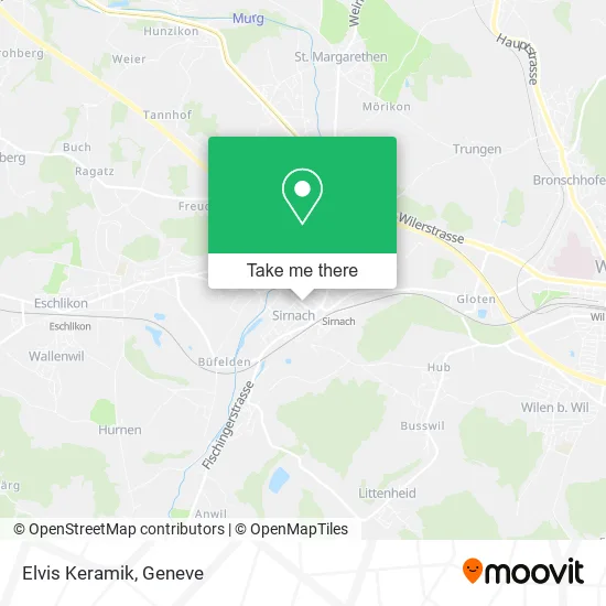 Elvis Keramik map