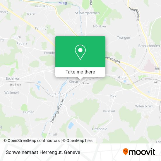 Schweinemast Herrengut map