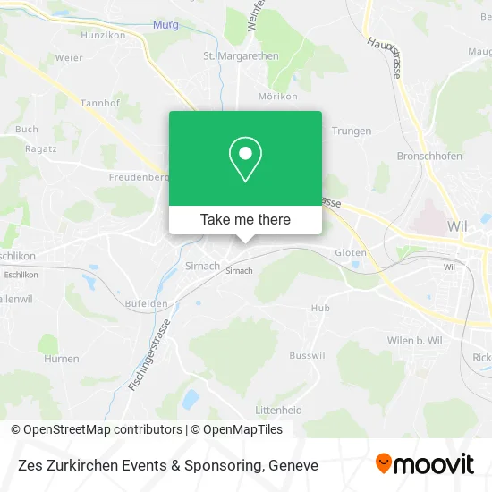 Zes Zurkirchen Events & Sponsoring map