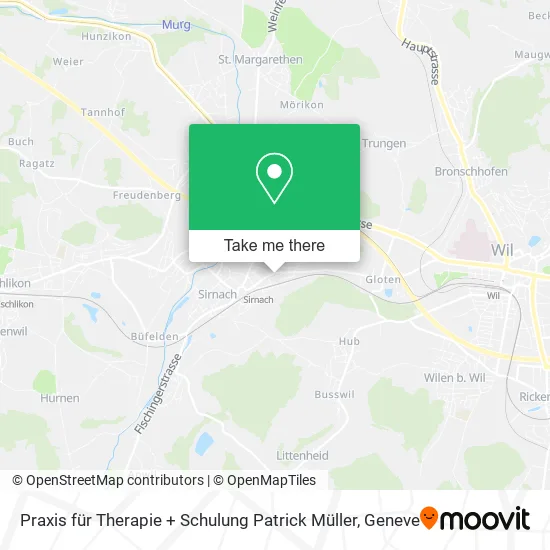 Praxis für Therapie + Schulung Patrick Müller map