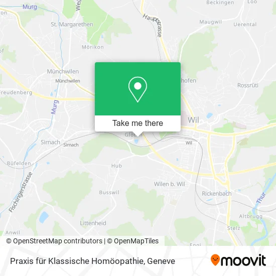 Praxis für Klassische Homöopathie map