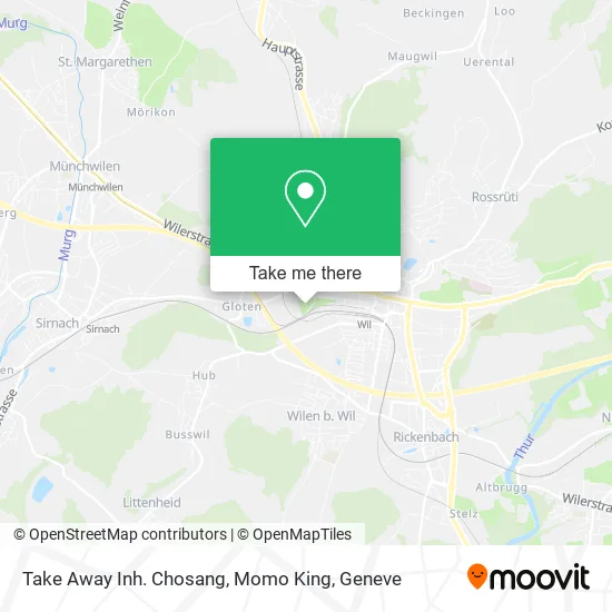 Take Away Inh. Chosang, Momo King map
