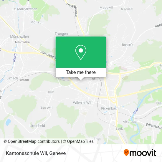 Kantonsschule Wil map