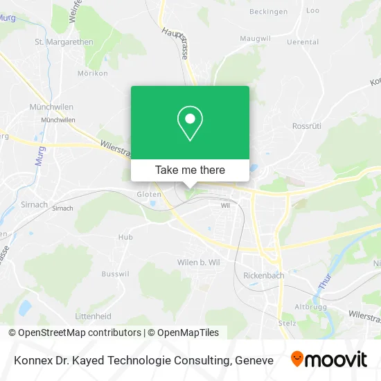 Konnex Dr. Kayed Technologie Consulting map