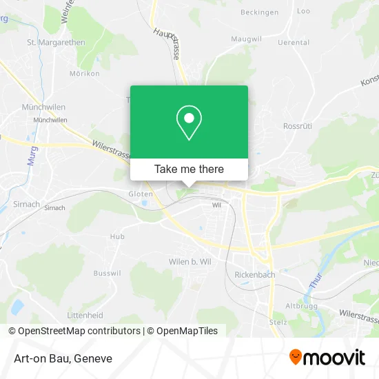 Art-on Bau map