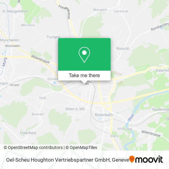 Oel-Scheu Houghton Vertriebspartner GmbH map