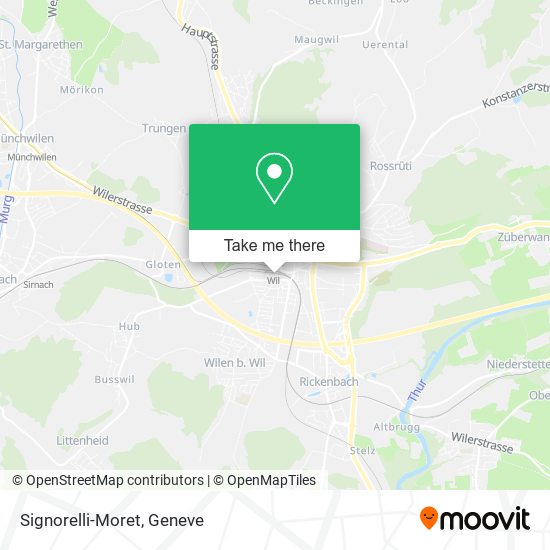 Signorelli-Moret map