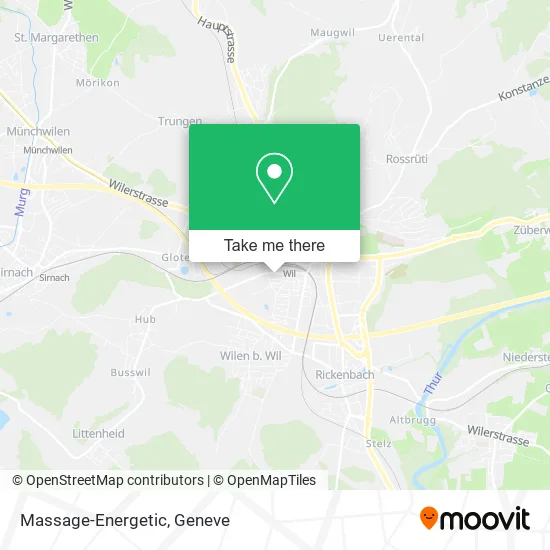 Massage-Energetic map
