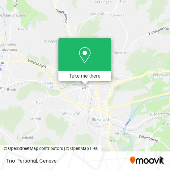 Trio Personal map