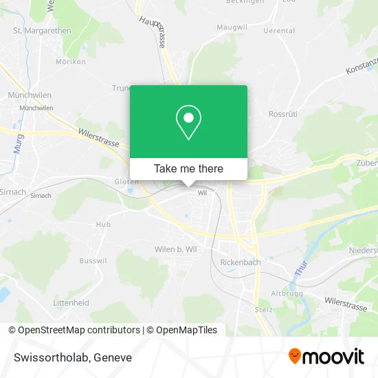 Swissortholab map