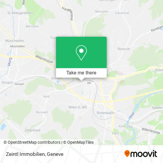 Zeintl Immobilien map
