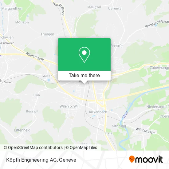 Köpfli Engineering AG map
