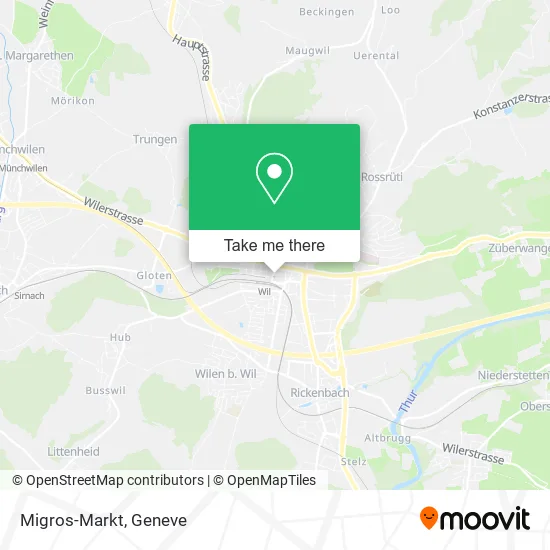 Migros-Markt map