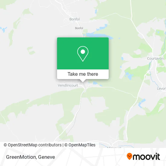 GreenMotion map