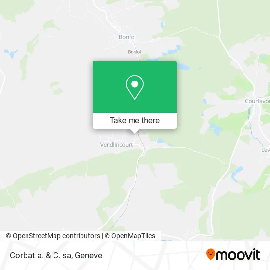 Corbat a. & C. sa map