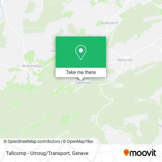 Tallcomp - Umzug/Transport map