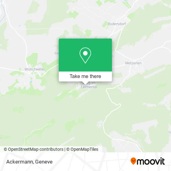 Ackermann map