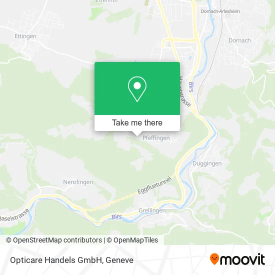 Opticare Handels GmbH map