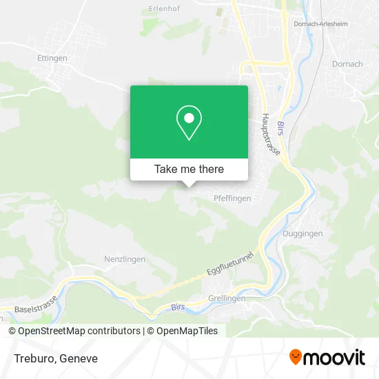 Treburo map