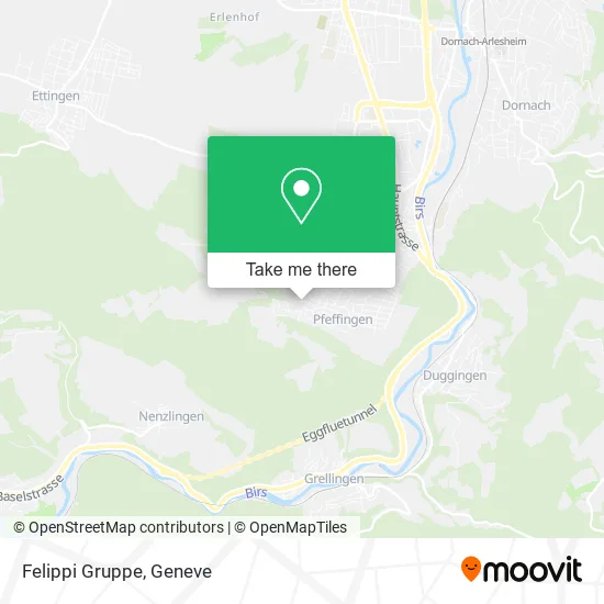 Felippi Gruppe map