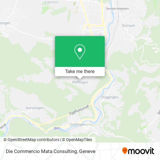 Die Commercio Mata Consulting map