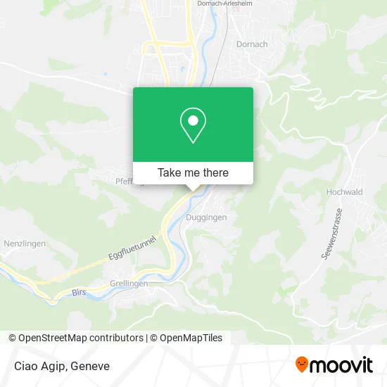 Ciao Agip map