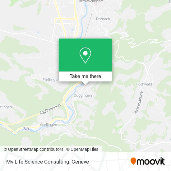 Mv Life Science Consulting map