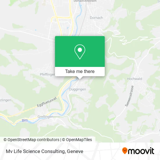 Mv Life Science Consulting map