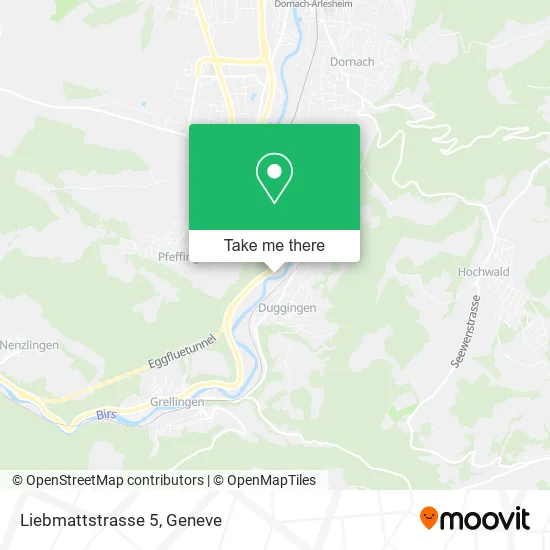 Liebmattstrasse 5 map