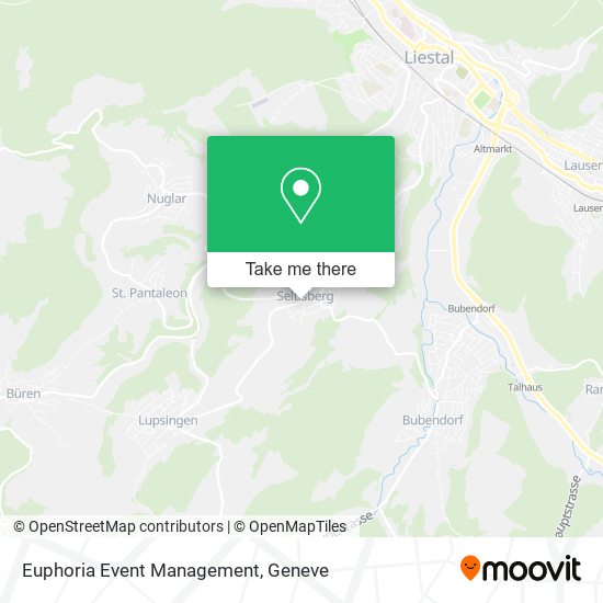Euphoria Event Management map