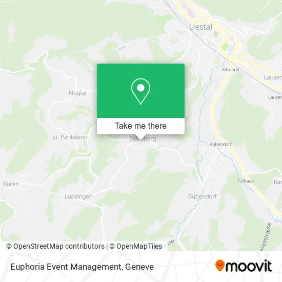 Euphoria Event Management map