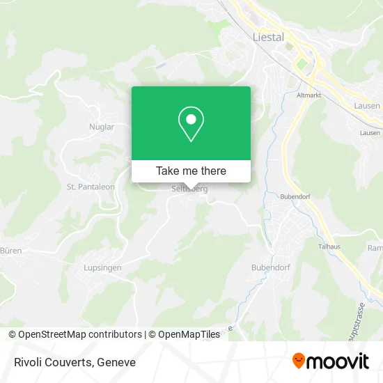 Rivoli Couverts map