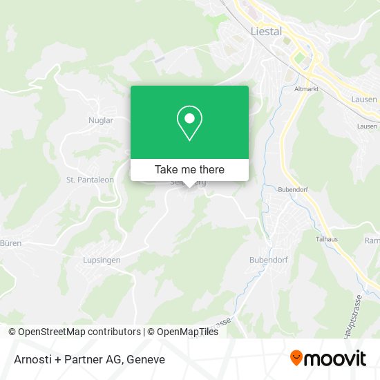 Arnosti + Partner AG map