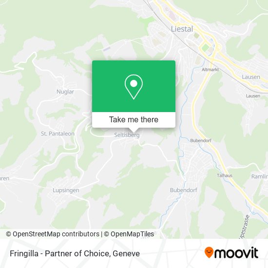 Fringilla - Partner of Choice map