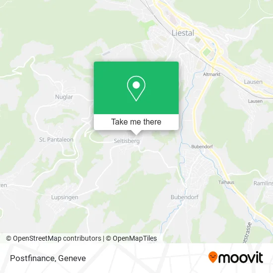 Postfinance map