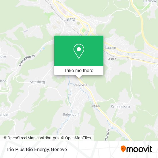 Trio Plus Bio Energy map