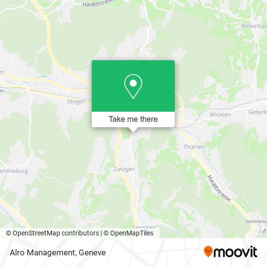 Alro Management map