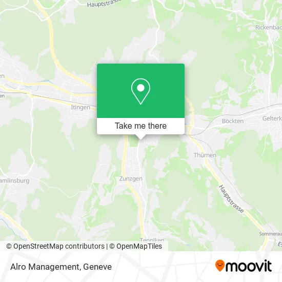 Alro Management map