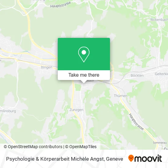 Psychologie & Körperarbeit Michèle Angst map