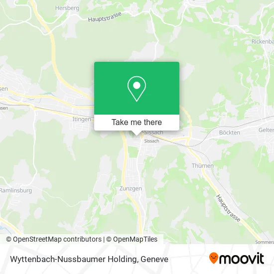 Wyttenbach-Nussbaumer Holding map