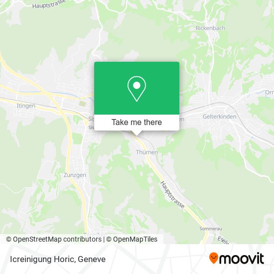 Icreinigung Horic map
