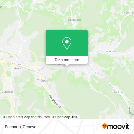 Scenario map