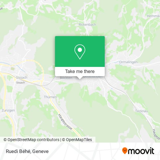 Ruedi Béhé map