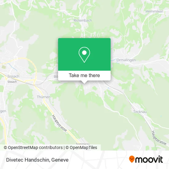 Divetec Handschin map