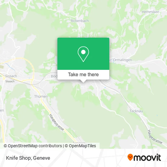Knife Shop map